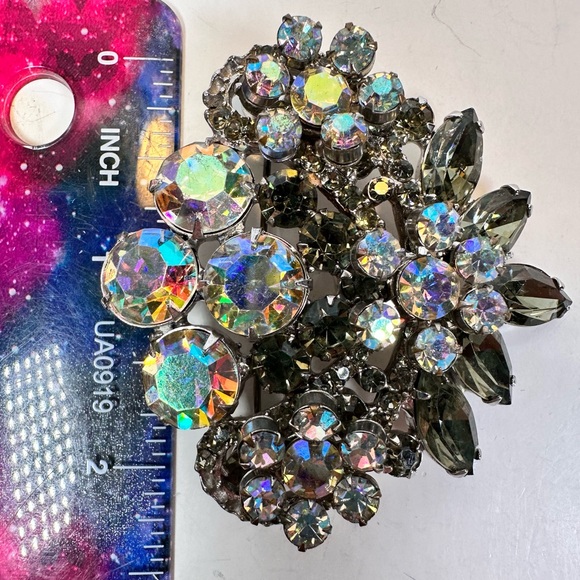 VERIFIED Vintage Juliana D&E brooch & earring set - Picture 6 of 12